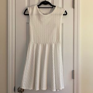 Asher Textured Fit and Flare Dress (NWT)